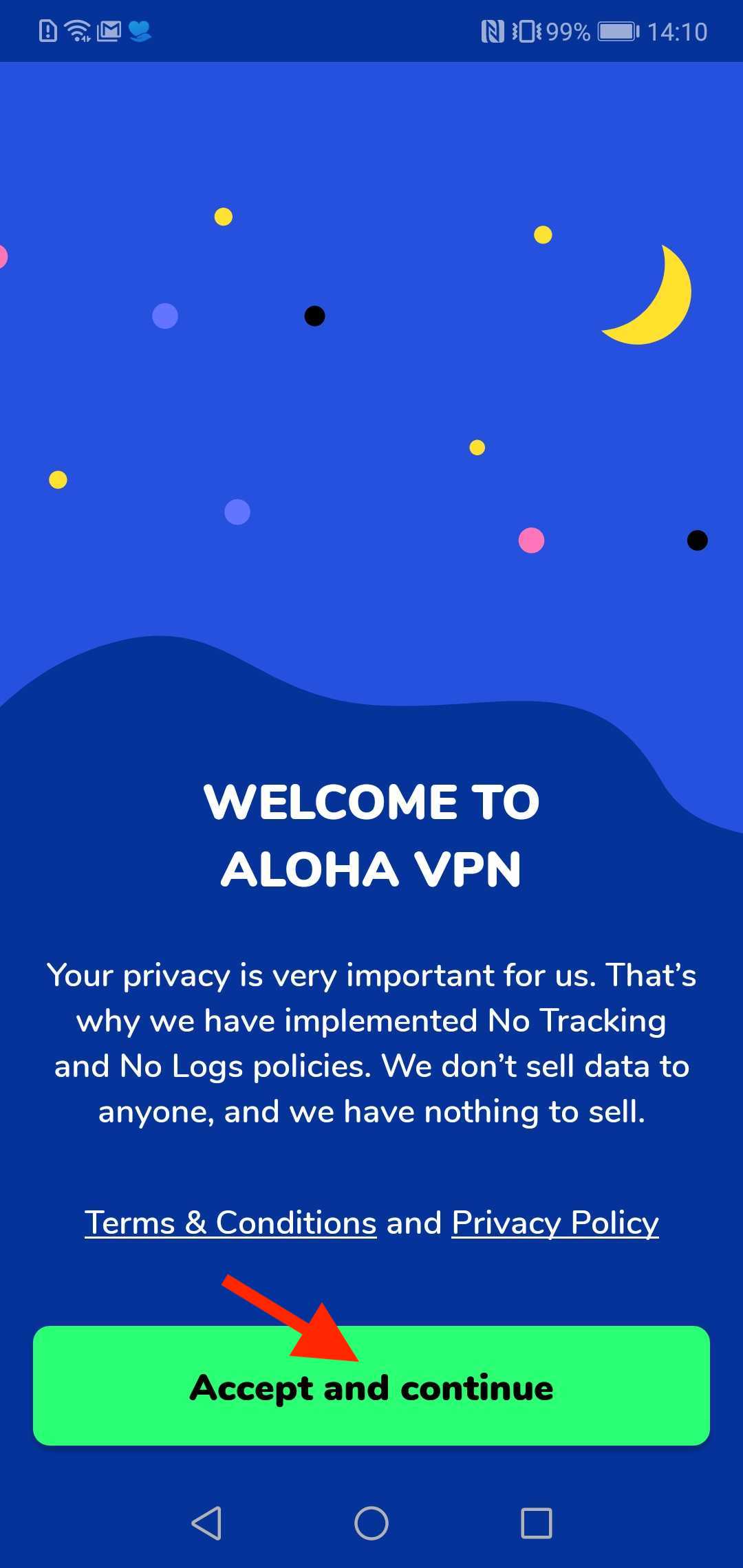 Can Aloha VPN be tracked?